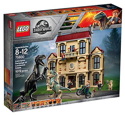 Lego Jurassic World 75930 Indoraptor-kaos på Lockw - Lego 